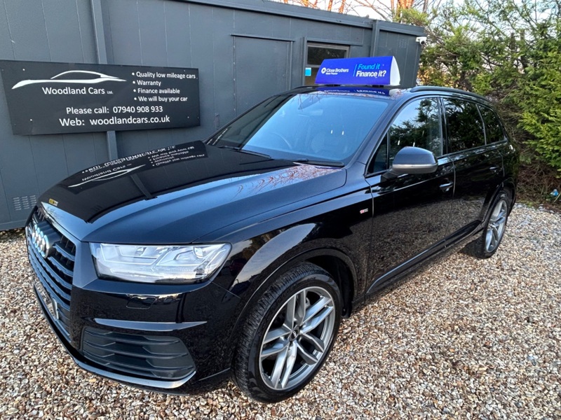 View AUDI Q7 TDI QUATTRO S LINE WITH JUST 41517 MILES